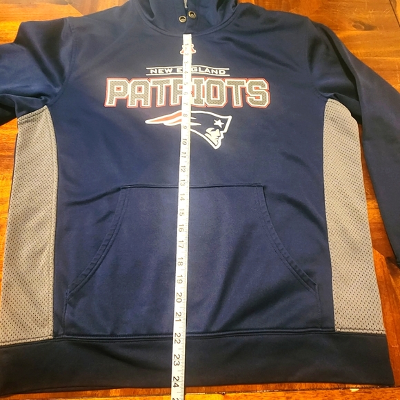 NFL New England Patriots Hoodie Size Large - Picture 5 of 8